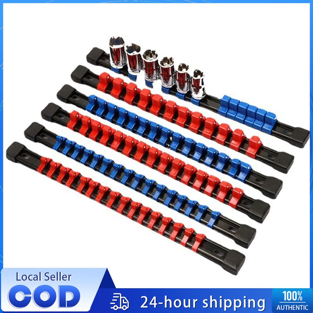 Storage Socket Wrench Rail Rack Universal 1/4