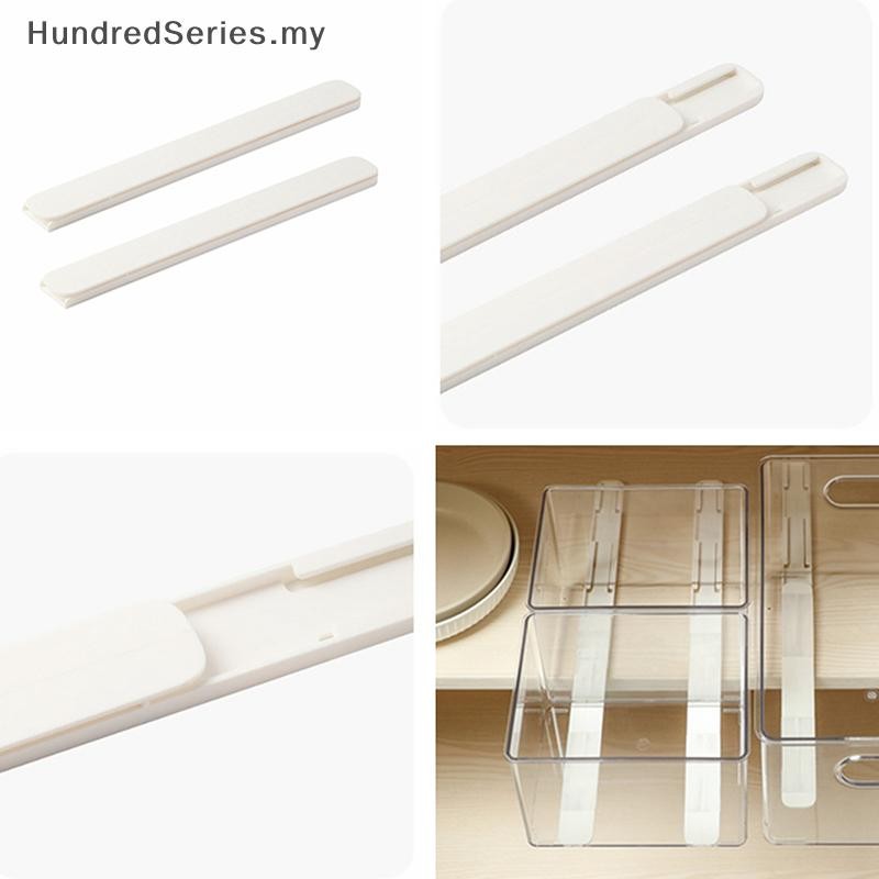 [HundredSeries] 2pcs Storage Box Rails Furniture Drawer Slide Replace ...