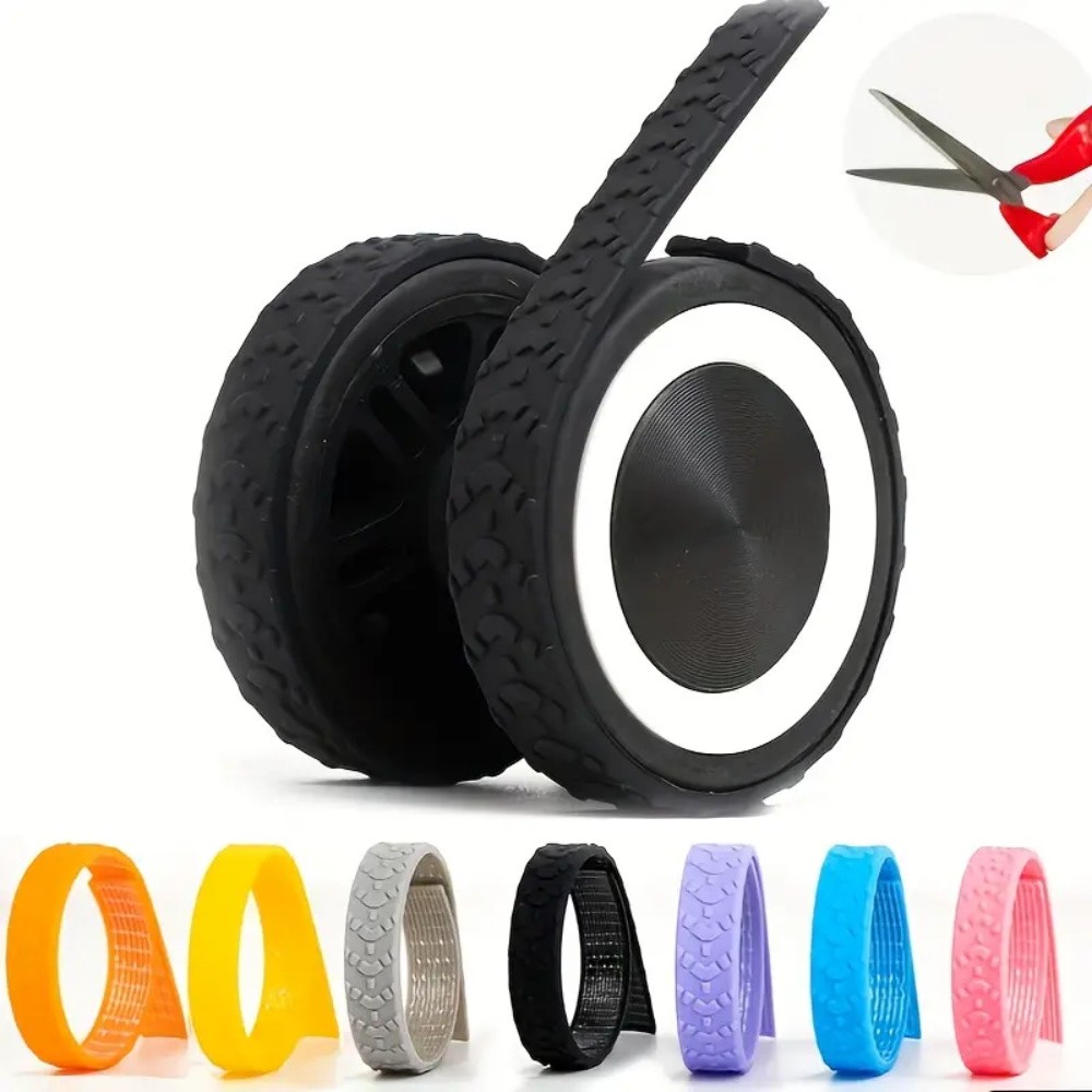 4pcs Croppable Luggage Wheel Protector Travel Luggage Wheels Cover ...