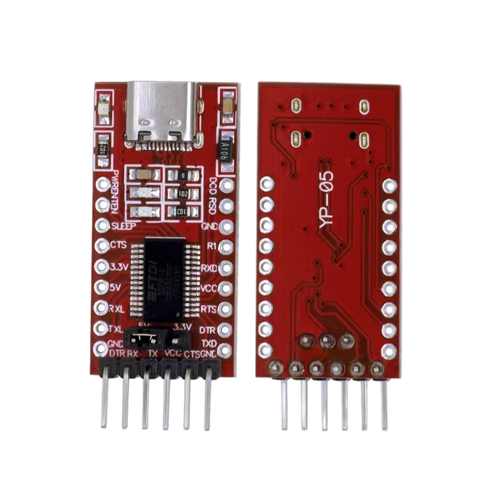 Adattatore USB A TTL FT232RL - Modulo Convertitore Seriale Mini USB Per Arduino, 3.3V/5.5V, Compatibile Con Programmazione Microcontrollori