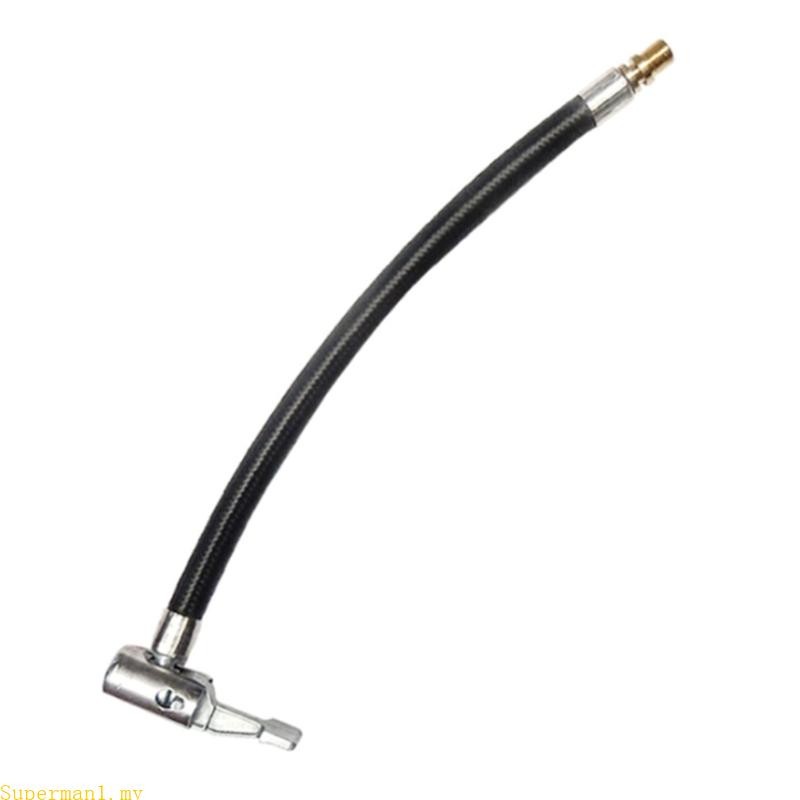 Best 8 Tire Inflator Hose Adapter Clip Locking Air Chuck with Nylon ...
