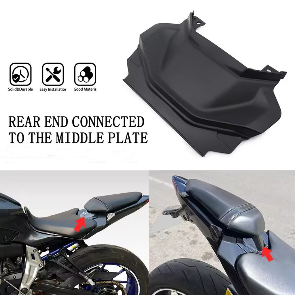 Motorcycle Upper Rear Center Tail Seat Fairing Carbon Fiber For YAMAHA ...