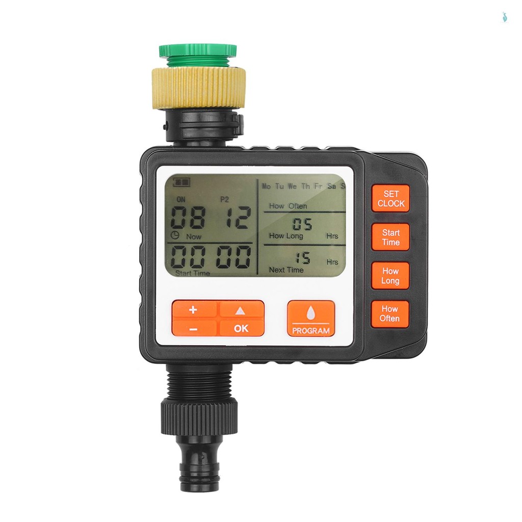 Digital Water Timer Programmable Outdoor Single Outlet Automatic On Off ...