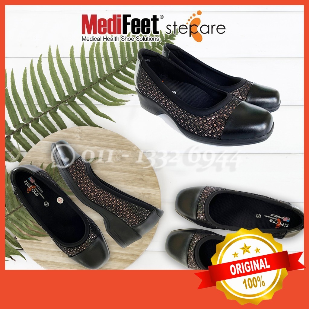*STEPCARE SC2033 Health shoes(Kasut kesihatan) MEDIFEET*Women shoe arch ...