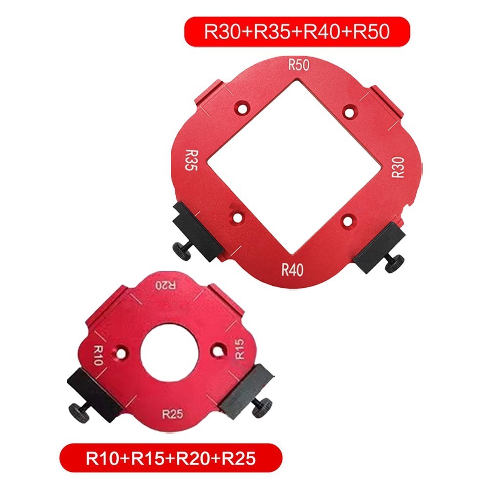 Radius Jig Router Template Corner Radius Routing Guide Router Bit Arc ...