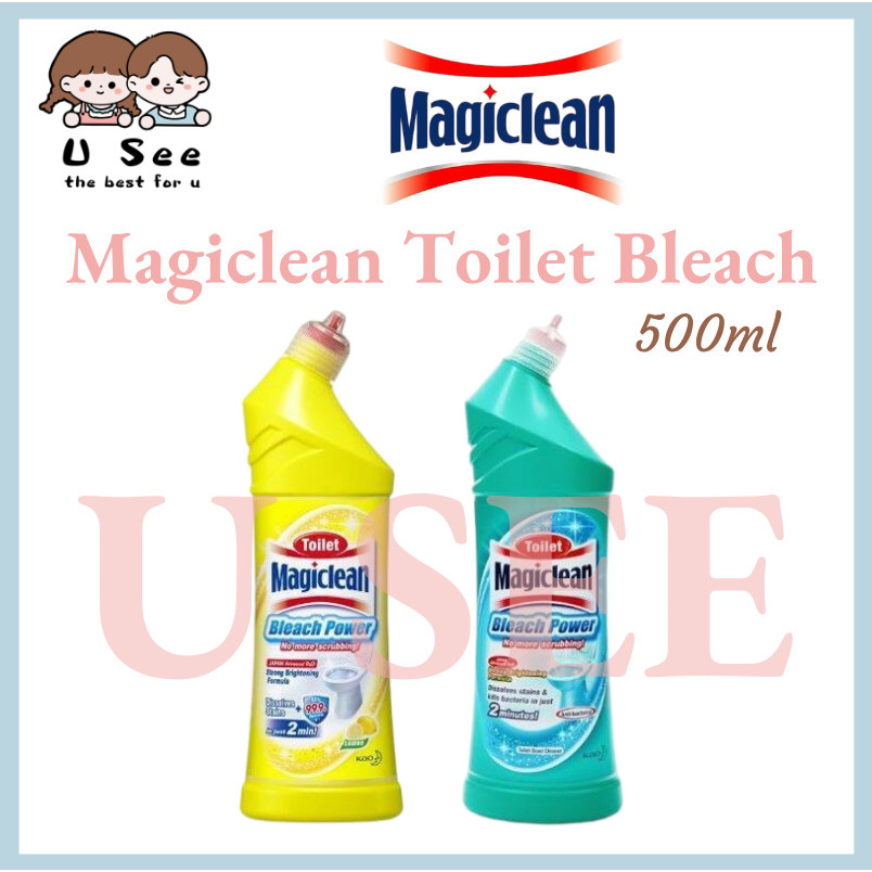 Magiclean Toilet Bleach 500ml (Regular/Lemon) | Shopee Malaysia