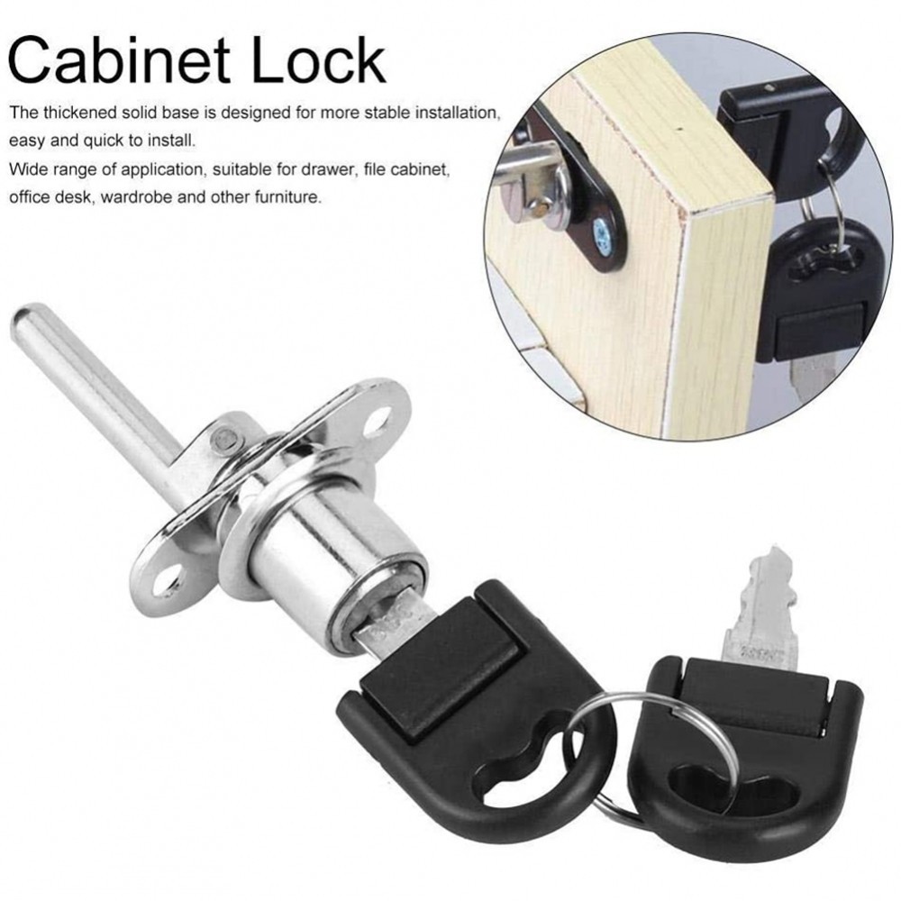 For Cabinet Bookcase Drawer Lock Triple Interlock 1 Set 100% Original ...