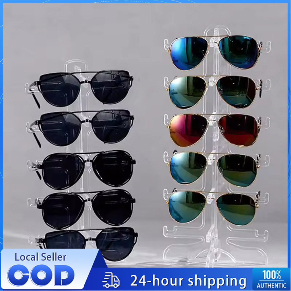 PP Eyeglasses Display Stands New Transparent Type 5-6 Pair of Glasses ...