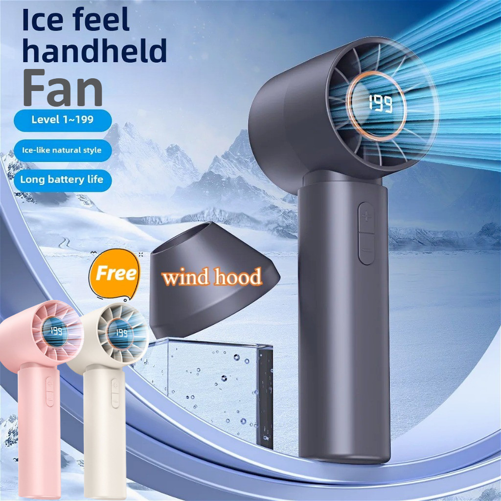 YEEH_ Kipas Mini 2025 New Handheld High-speed Mini Fan USB Charging ...