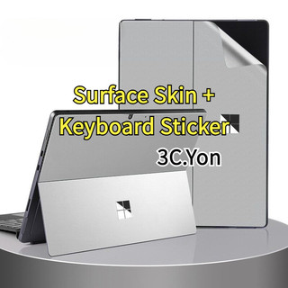 3pcs Set Surface Skin and Keyboard Sticker for Microsoft Surface Go 3 ...