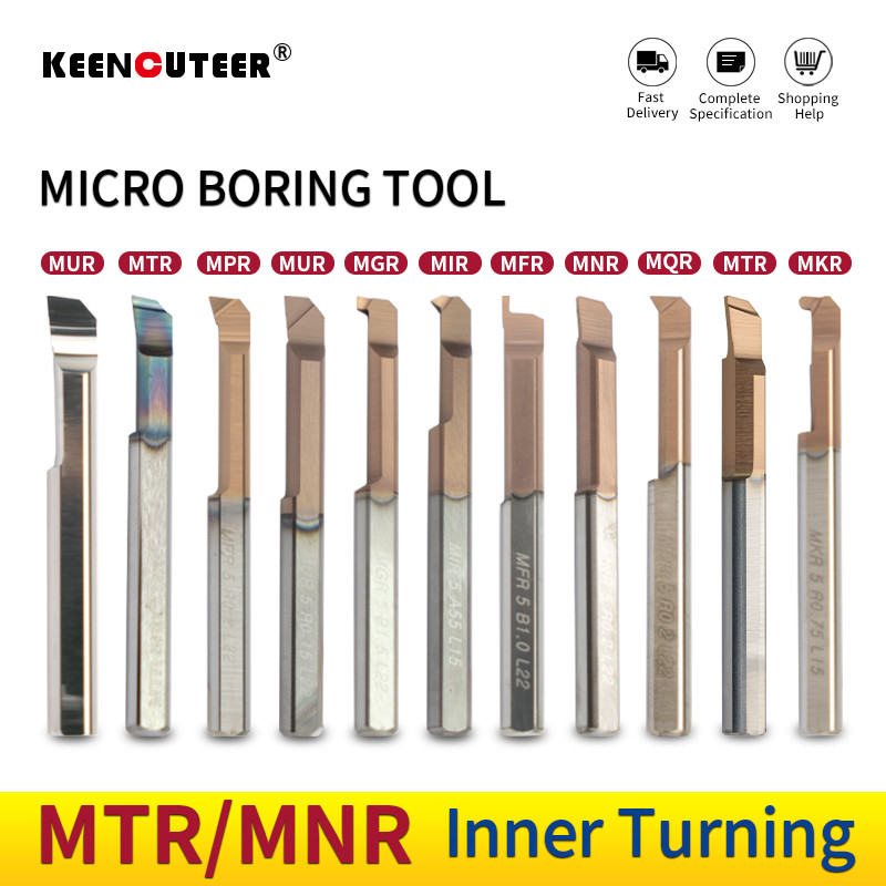 MTR MNR Small Bore Boring Tool Aseismic Carbide Micro Diameter Internal ...