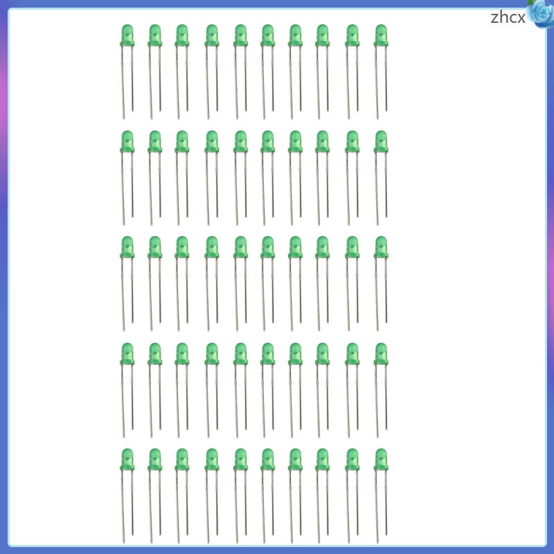 120 Pcs Leds Diffused with Resistors Emitting Diodes zhihuicx | Shopee ...