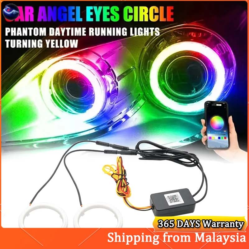 JDMTECH 6pcs Angel Eyes Halo Rings LED Light For 2005-11 Alfa Romeo 159 Headlight Retrofit : Buy Online At Best Price In KSA - Souq Is Now - Foto 6