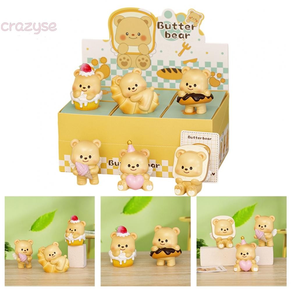 Butter Bear Blind Boxes with Surprise Designs Cute and Decorative Dolls ...