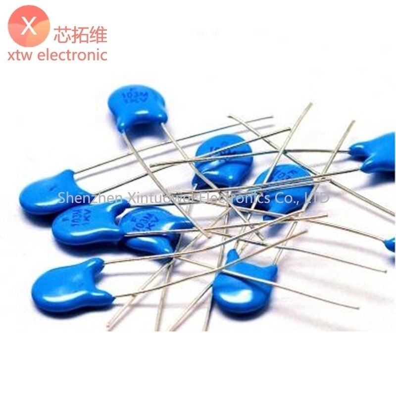 thumbnail image 2 of 220pF 1kV High-Voltage Ceramic Capacitors – 100 To 500 Pieces, 221K 1000V 2 of 5
