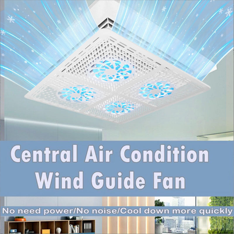 Aircond Guide Fan Cassette Aircon Central Fan 360° Aircond Wind ...