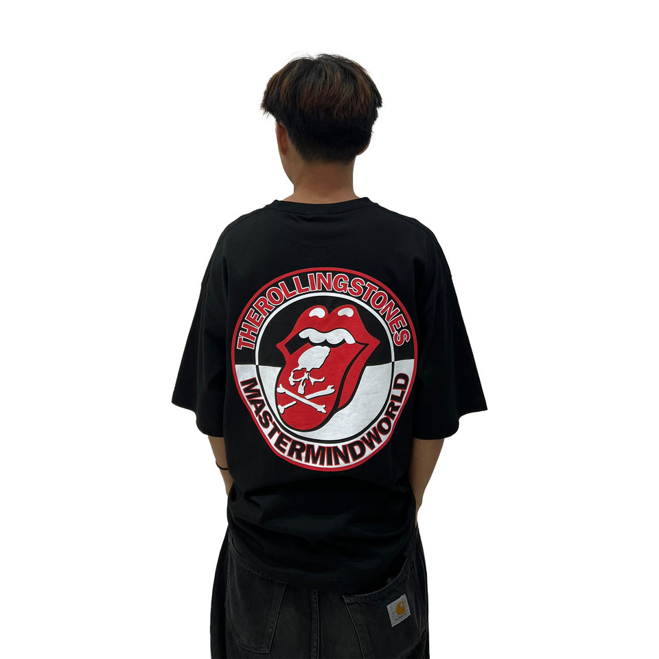 MASTERMIND WORLD x The Rolling Stones RS9 World Tongue Tee