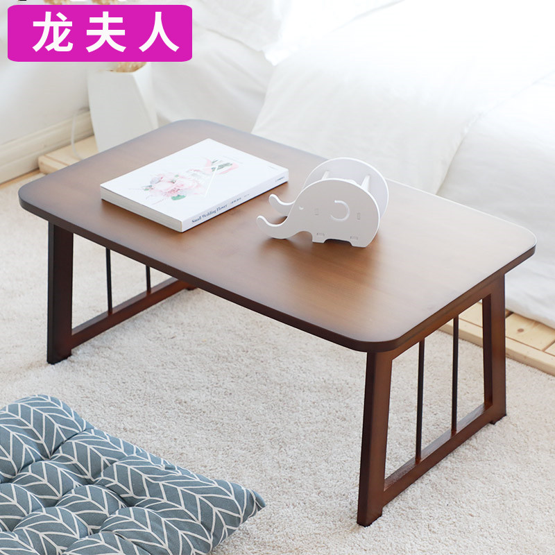 Mrs. Long Computer Desk Bed Foldable Study Small Table Lazy Bay Window ...