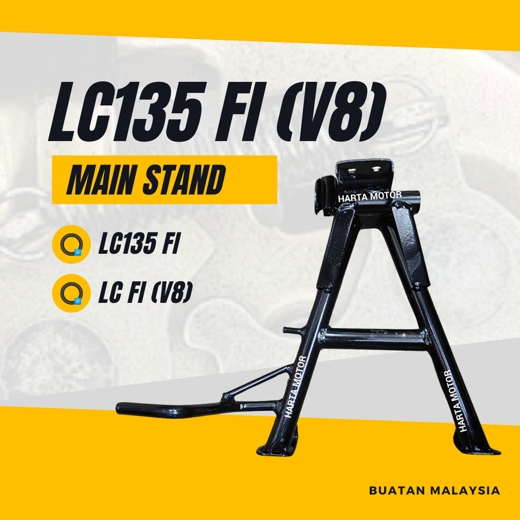 MAIN STAND LC135 FI (V8) - LC FI LC8 LCV8 LCFI LC 135FI TONGKAT TENGAH ...