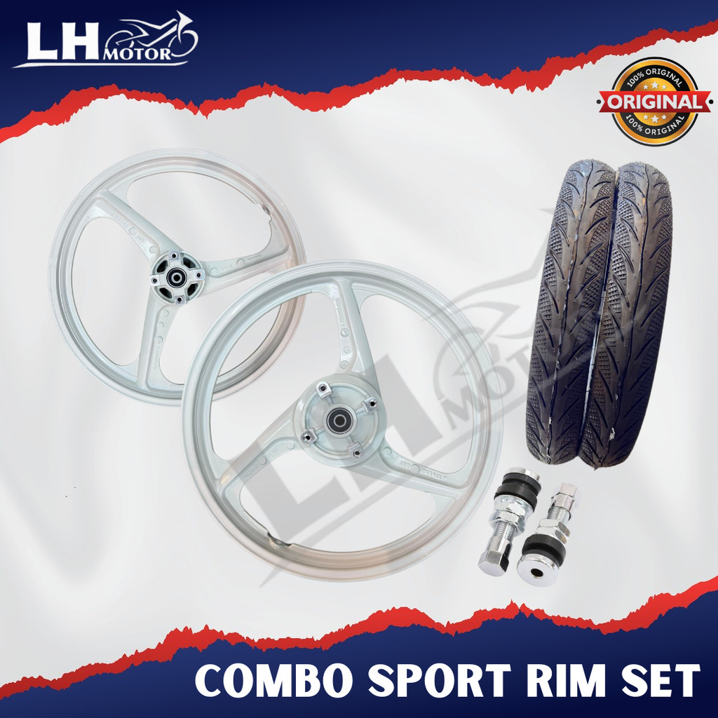 Y125ZR 135LC V8 SPORT RIM 3BATANG ENKEI COMBO SET LC135V8 LC135FI ...