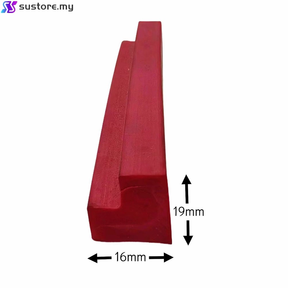 10M Pool Table Rubber Bumpers - Replacement Rail Cushions For Billiard Tables (19x22mm)