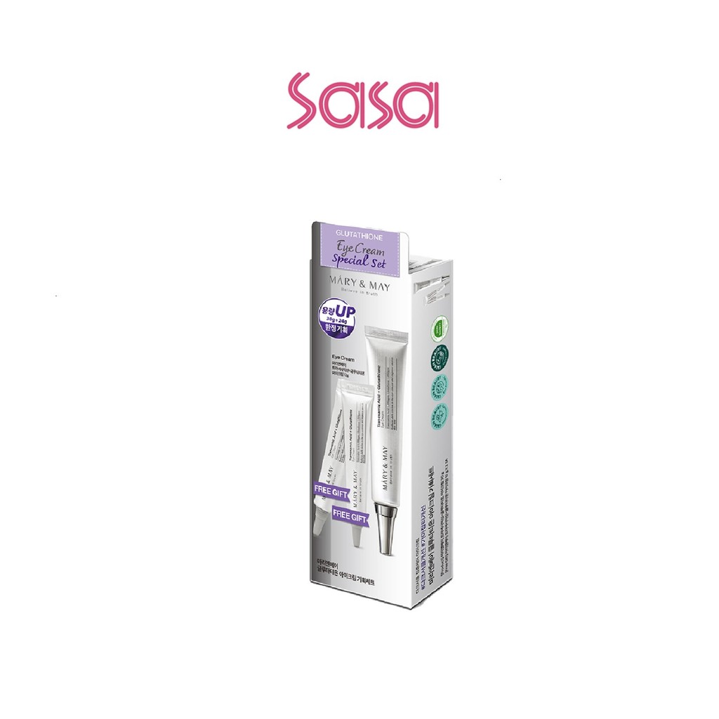 MARY & MAY : Glutathione Eye Cream Special Set 3'S