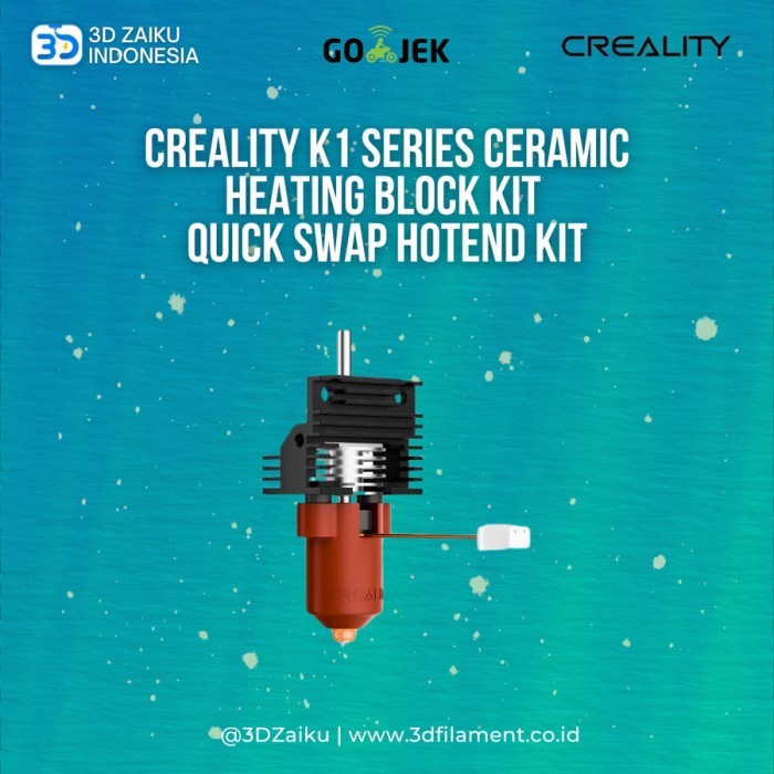 K1C Hotend Upgrade-Kit Mit Keramik-Heizblock & Schnellem Wechsel-Düsen-System – Für K1, K1 Max, K1C 3D-Drucker Bis 300°C Und 600 Mm/s