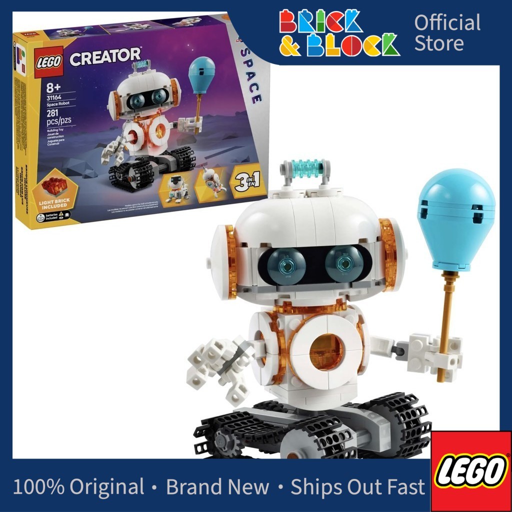 LEGO 31164 Space Robot | LEGO Creator 3-in-1 | Shopee Malaysia