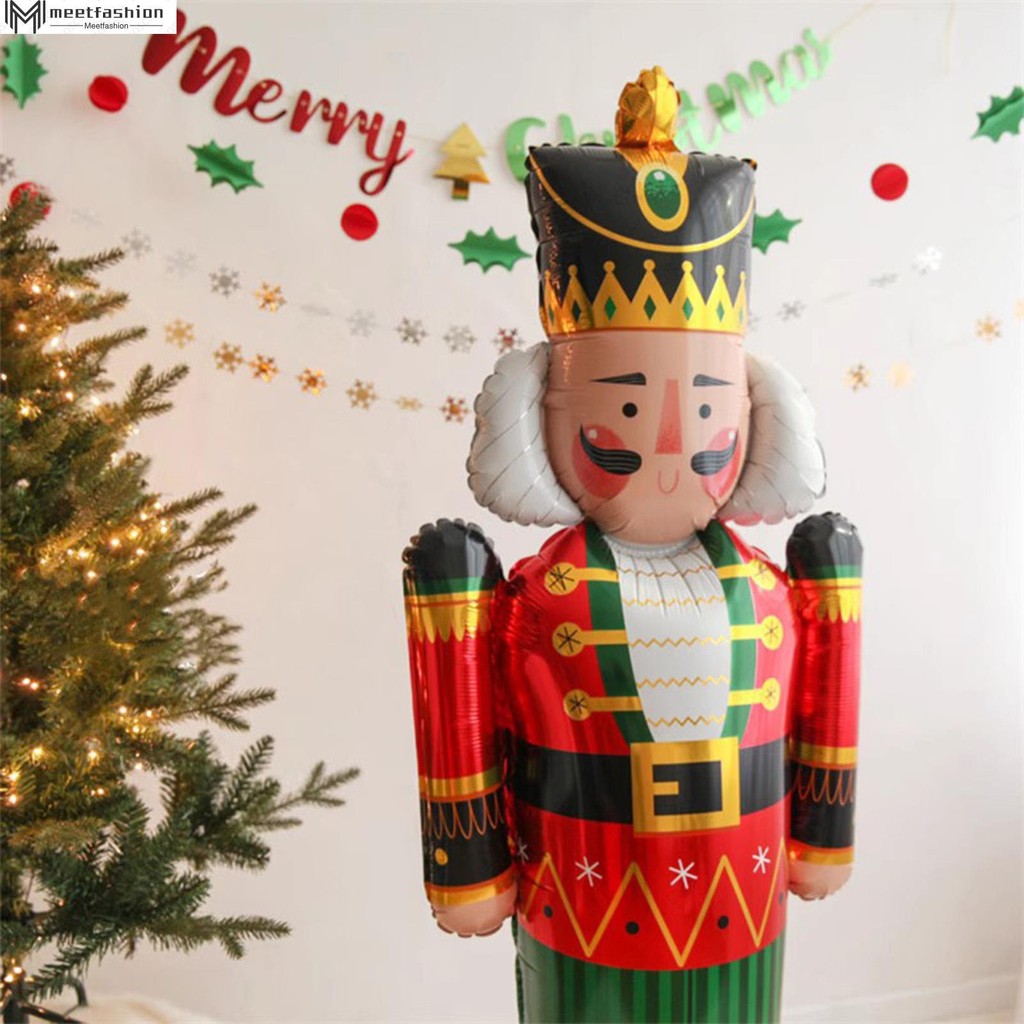 Christmas Gaint Nutcracker Soldier Foil Balloon Nutcracker Themed Foil ...