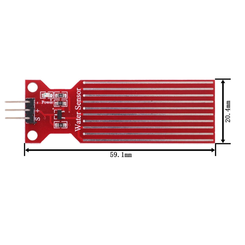 1PCS DC 3V-5V Rain Water Level Sensor Module Detection Liquid Surface ...