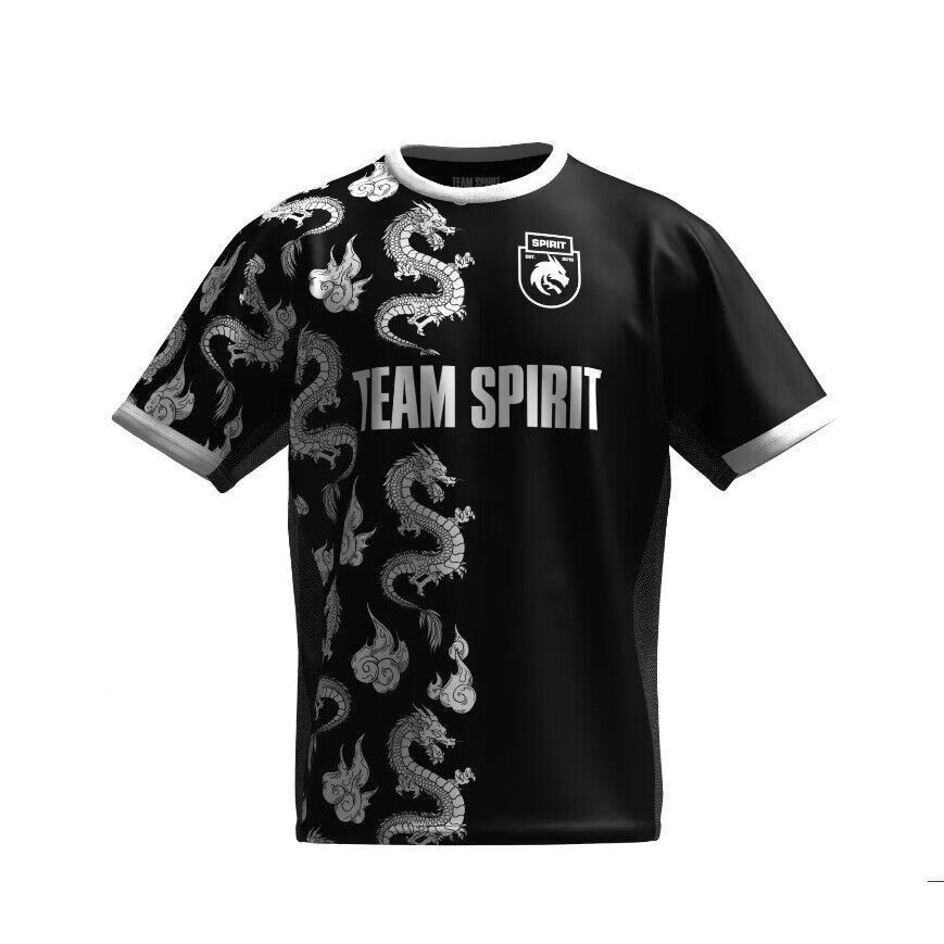 TUNDRA Green Dragon Donk Team Uniform Dota2 Short Sleeve Major Esports ...