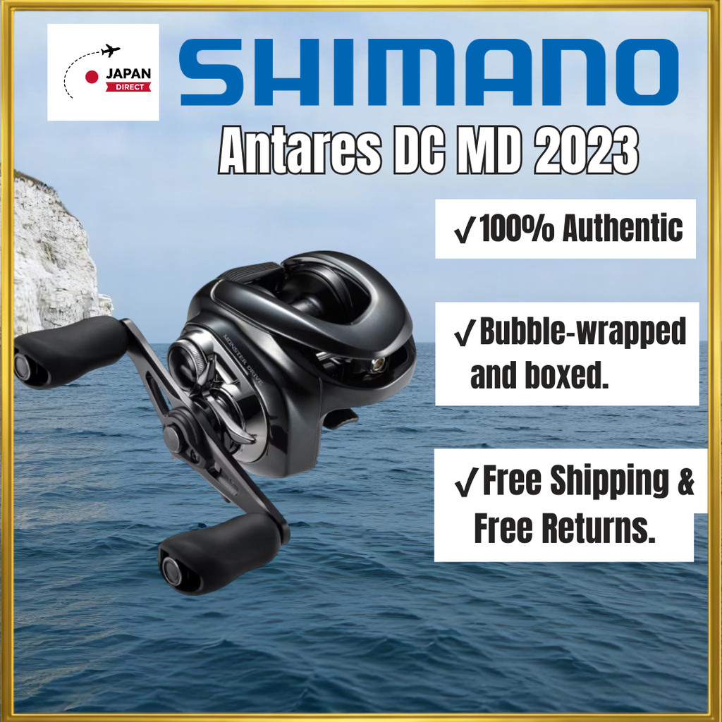 SHIMANO 23 Antares DC MD Baitcasting Reel Right and Left Hand Models ...