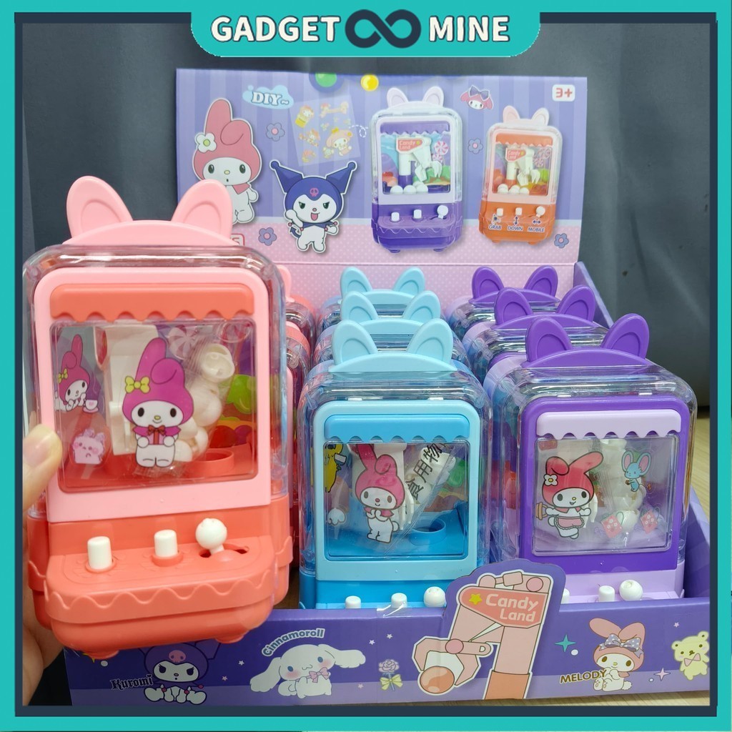Percuma Sticker Melody Kids Ball Catcher Vending Machine Toys Tanah ...