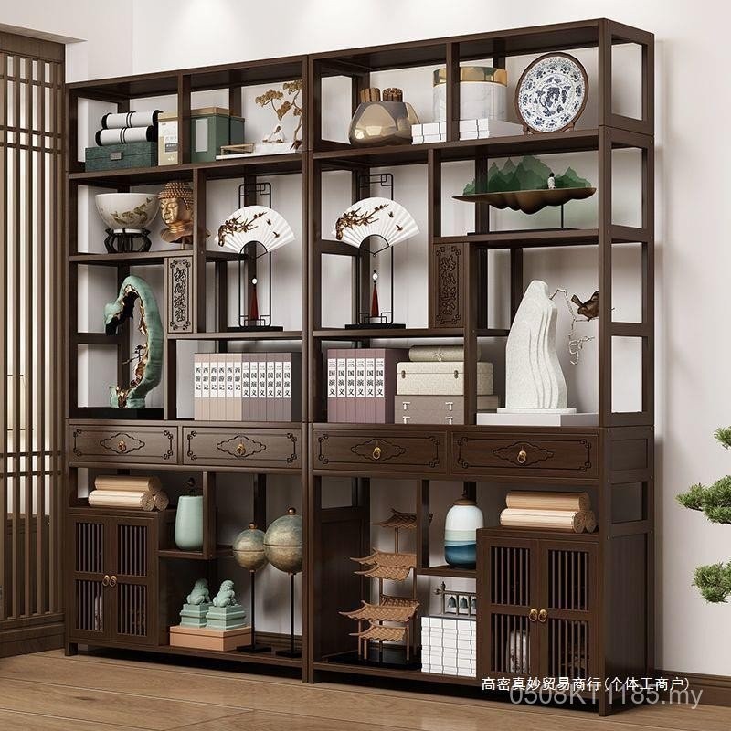 Shelf Solid Wood Ornaments Tea Rack Bogu Rack Decoration Museum Rack ...