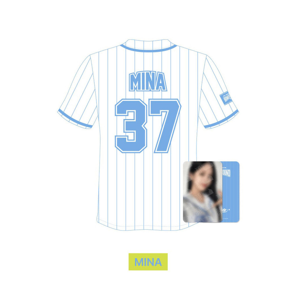 ⚾️ TWICE Baseball JERSEY- 9th Anniversary HOME 9ROUND T Shirt