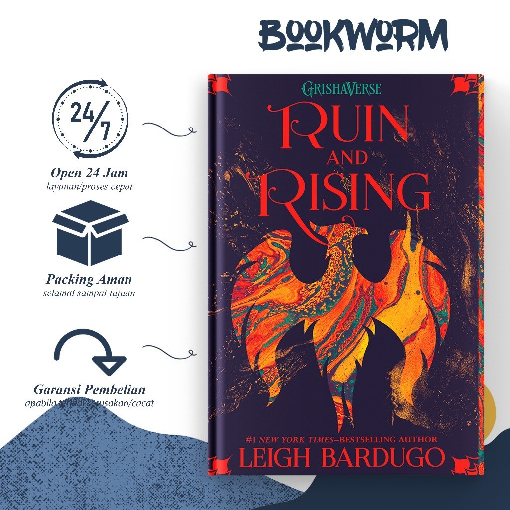 Ruin and Rising by Leigh Bardugo (English) | Shopee Malaysia