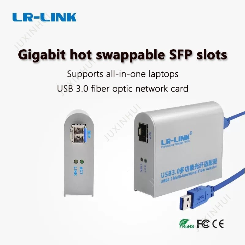 LR-LINK Original USB3.0 Gigabit Single Mode Multi Mode SFP Laptop ...