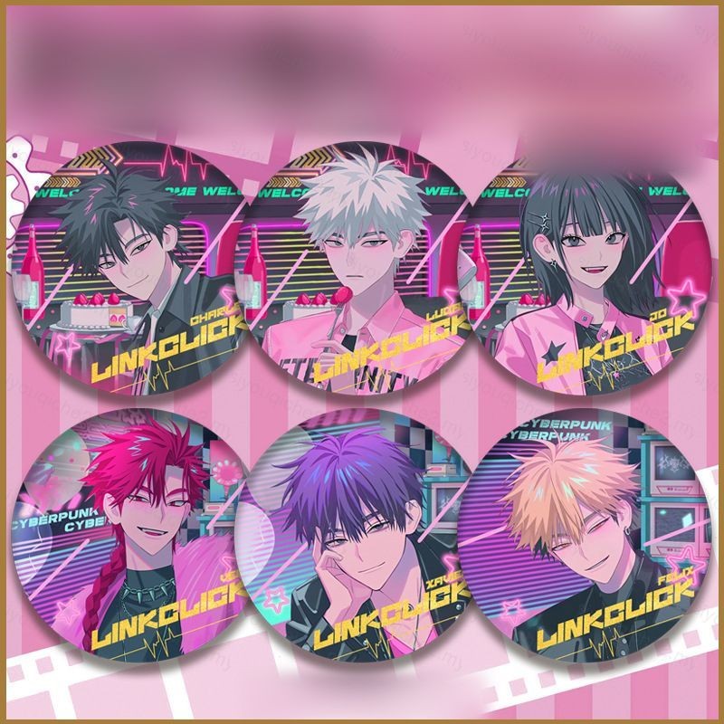 333 Link Click Pet Double Flash Badge gift for girlfriend Anime ...