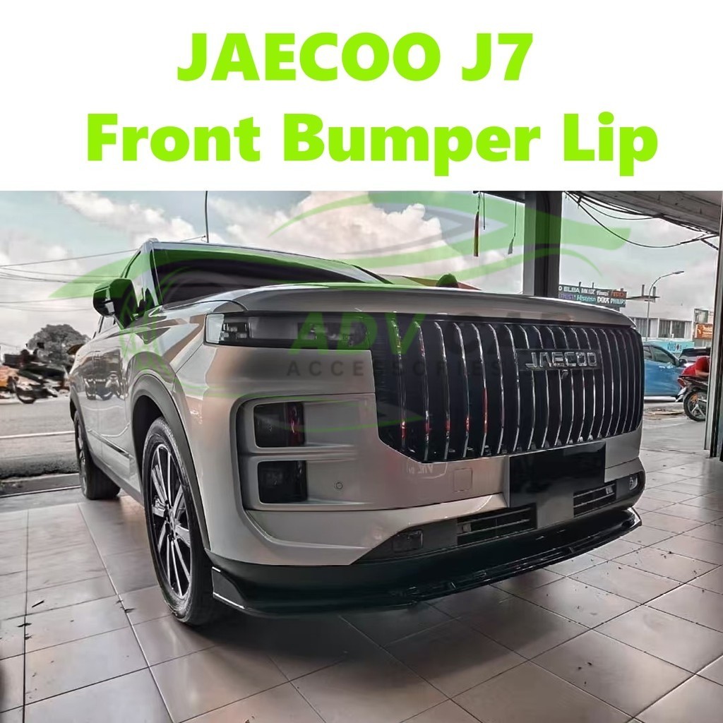 JAECOO J7 Front Bumper Diffuser Lip Wrap Angle Splitters Black Side ...