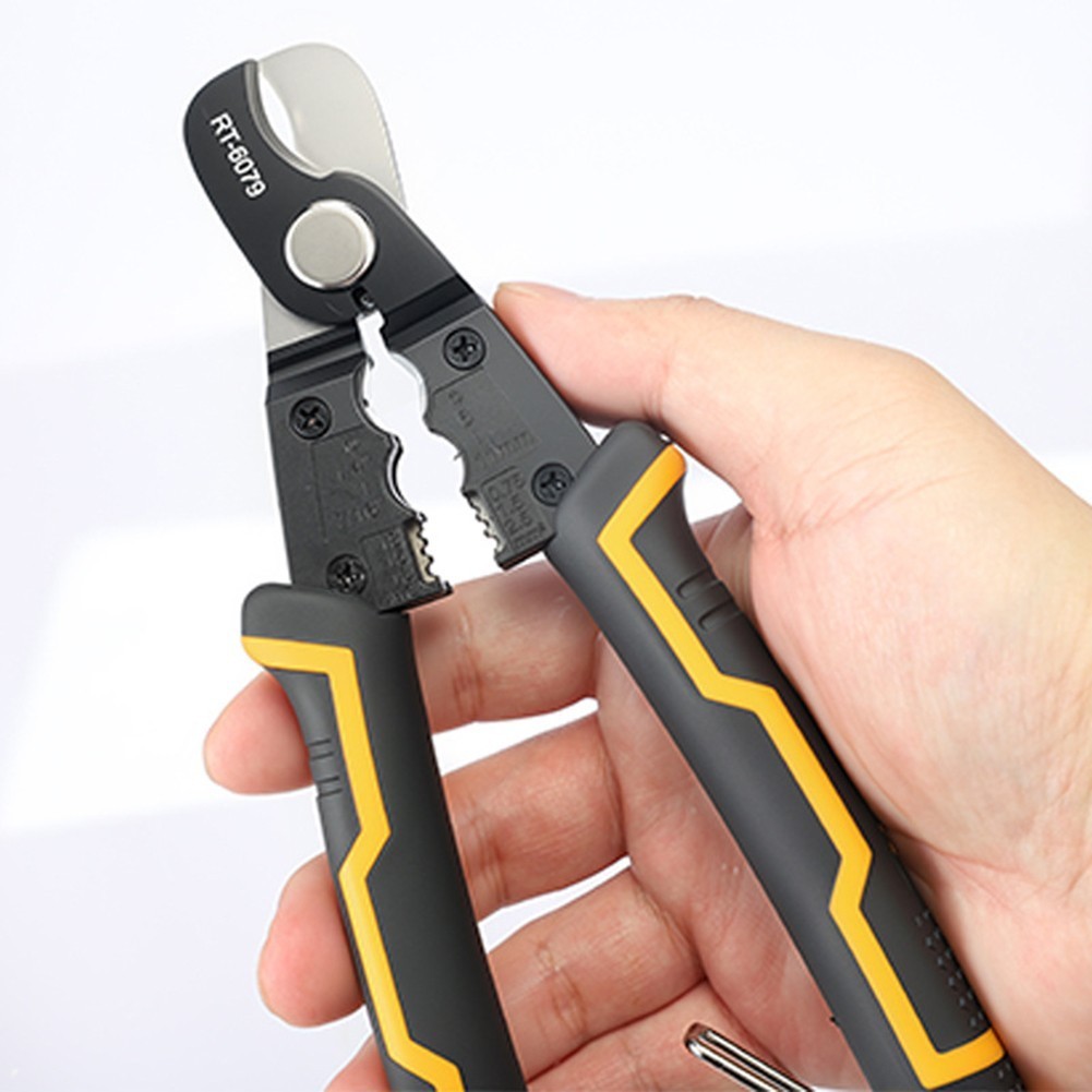 3-in-1 Cable Shears Wire Cutter for Cutting, Stripping Peeling Breaking ...