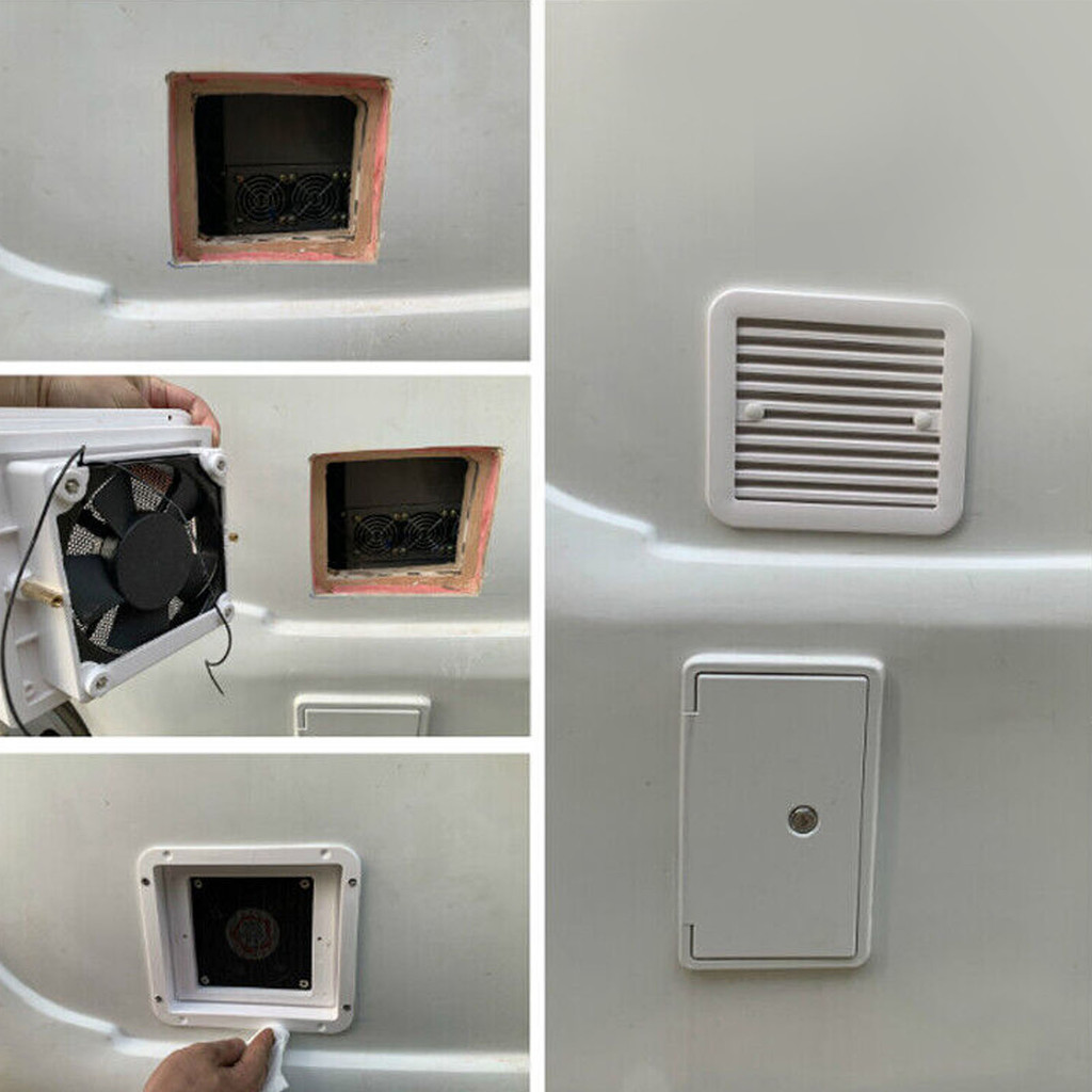 RV Side Ventilation Grille, RV Side Vent Grille Water Resistant Air Exchange Versatile Ventilation Outlet For Campervan Trailer Boat Caravan Yacht, Air Filters - Canada