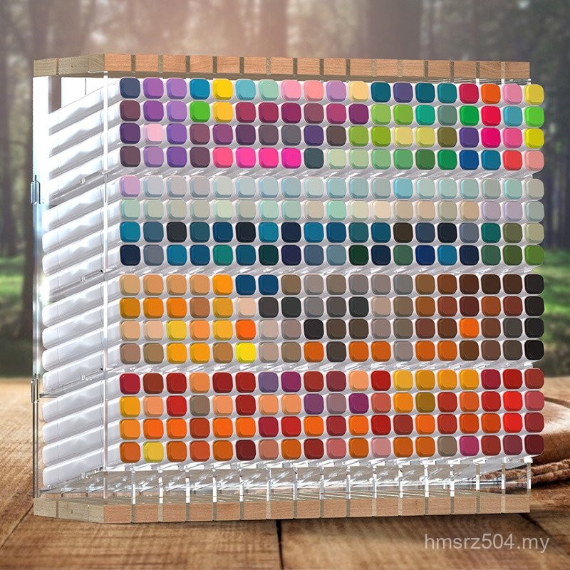 Marker Storage Rack Oblique Insert Pen Holder Display Rack Transparent ...