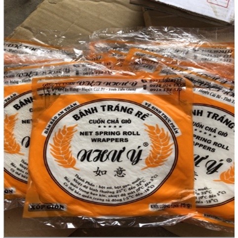 Combo 10 packs of rice paper rolls - Thick rice paper with crispy ...