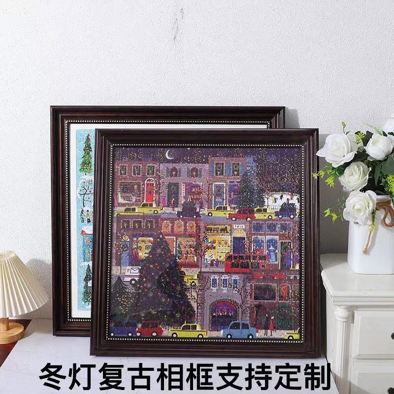 Shopee Official Christmas Winter Lights Puzzle Photo Frame galison ...