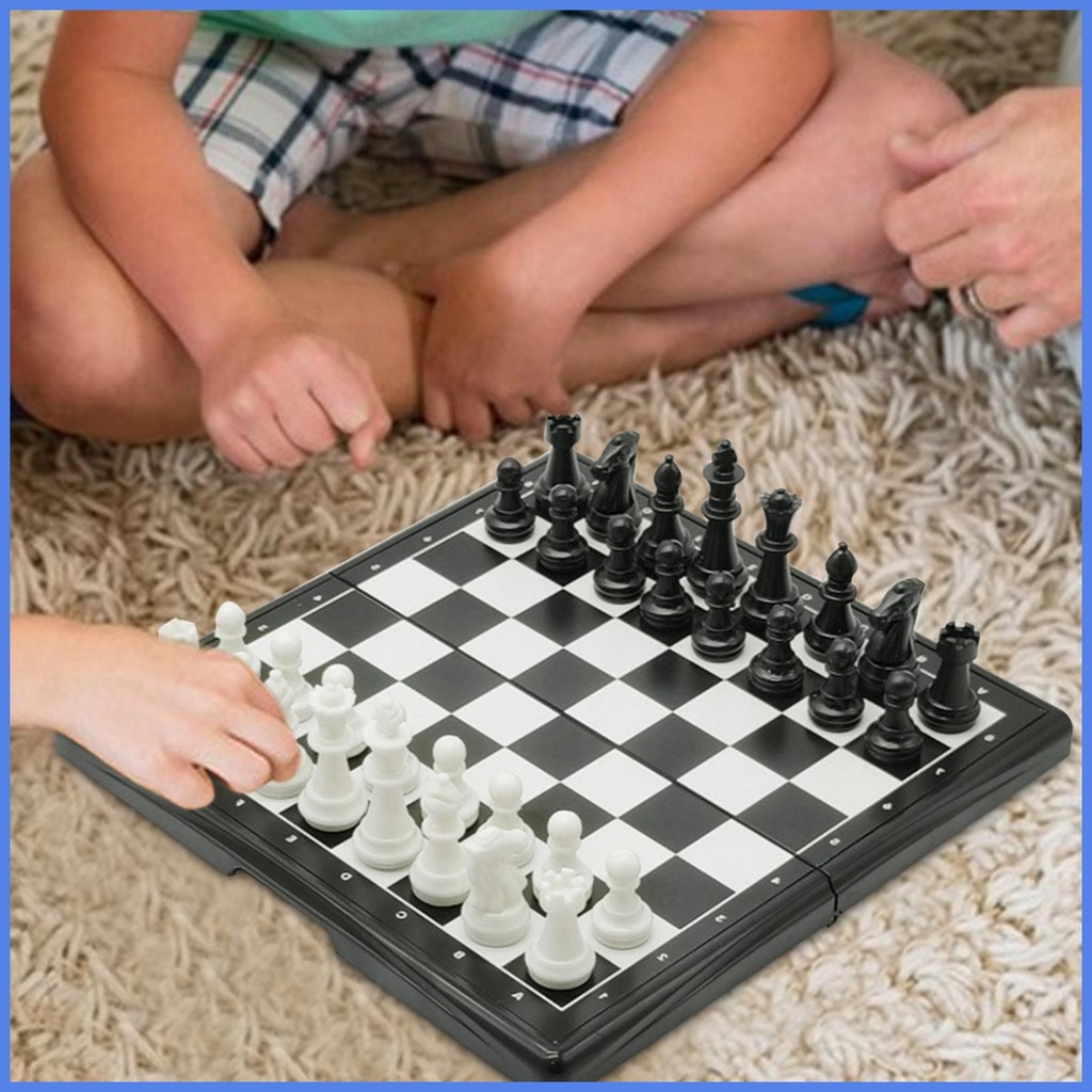 Magnetic Chess Set Table Top Magnetic Board Game Creative Family Board ...