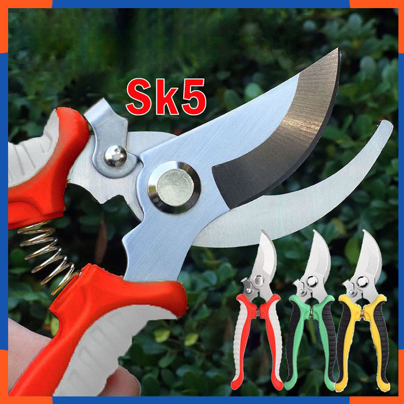 Sk5 Pruning Shears Garden Scissors Plant Scissor Clip Trimmer Cutter ...
