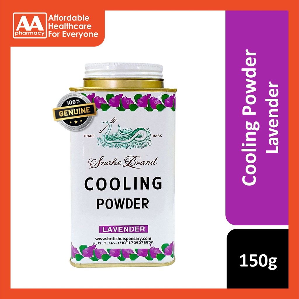 Snake Brand Cooling Powder 150g (Lavender) | Shopee Malaysia