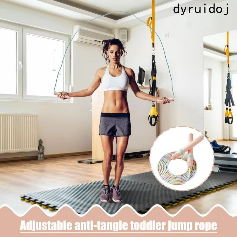 DYRUIDOJ Racing Jump Rope, Bamboo Joint Adjustable Exam Jump Rope, Gym ...