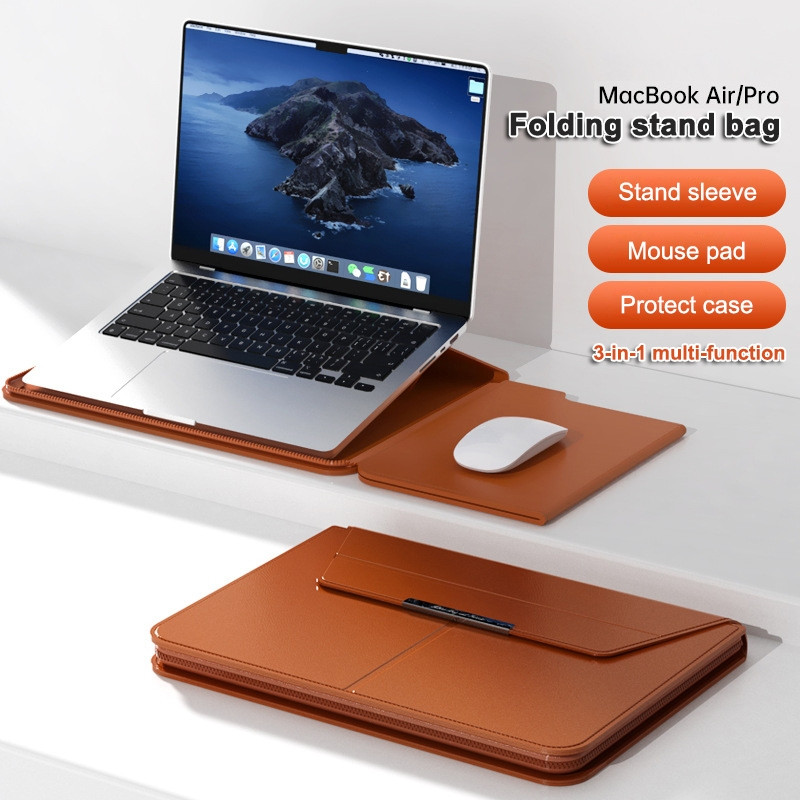 Beg Komputer Riba Pelbagai Fungsi Baru 13 14 15 Inch Ultra-thin Stand ...