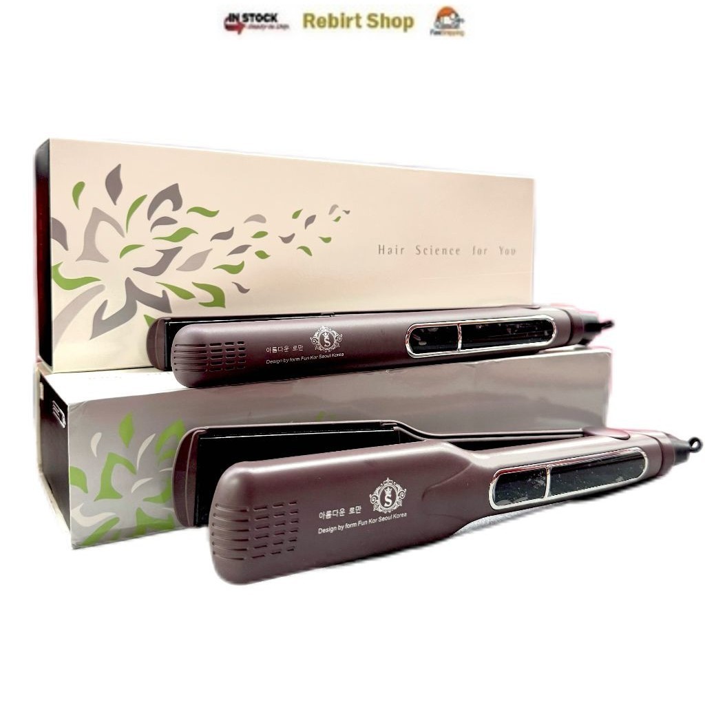 Fun Kor Korea Professional Hair Straightener Iron | Shopee Malaysia